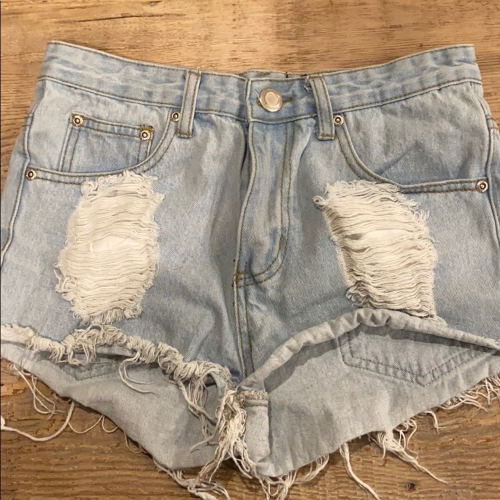Jean shorts